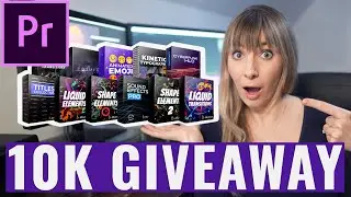 10K GIVEAWAY! Premiere Pro Plug-in Bundle and Tutorial