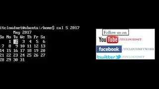 How to Check Date, Help Command, Calendar and How to See Content Screen Wise in Ubuntu, CentOS