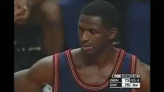 Antonio McDyess - Nuggets at Bulls - 3/26/01 (35pts)