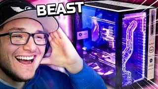 Unboxing my $6000 Custom Watercooled Gaming PC - EK Fluid Gaming Vanquish 295