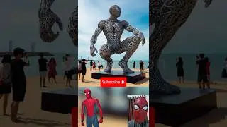 Superheroes but iron statue 💥 Marvel & DC-All Characters #marvel #avengers#shorts