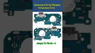 Samsung A33 5g Charging Temprature Error #mobilerepair #electronics