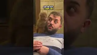 This Monkey Helped this Man with his Skin Problems ❤️