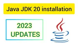 How to Install Java JDK on Windows 10/11 Latest Version 20 [ 2023 UPDATES ]