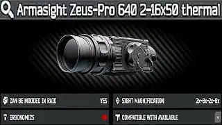 NEW BEST THERMAL SCOPE (Zeus-Pro 640) - Escape From Tarkov