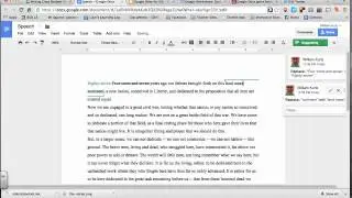 Google Docs: Editing Modes