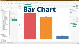 Bar Chart | bar graph in tableau | data visualization | types of charts in tableau #tableau