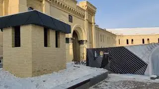 Прогулка по Киеву. Реставрация Арсенальной площади.