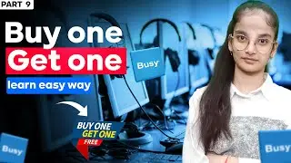 #9  Buy one get one entry in Busy Accounting Software | 