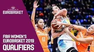 Ukraine v Netherlands - Full Game - FIBA Womens EuroBasket 2019 Qualifiers