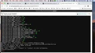 Demonstration: Django Single Table Models