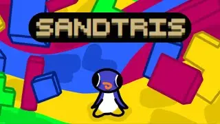 SPEEDRUNNING SAND TETRIS! (Penguin Plays Sand Game)