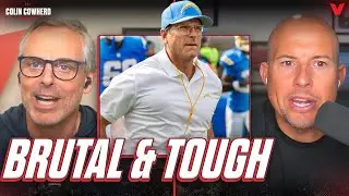 What Chargers-Raiders revealed about how Jim Harbaugh will coach in Los Angeles | Colin Cowherd NFL