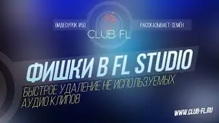 #50 Фишки в FL Studio- Быстрое удаление не используемых аудио клипов