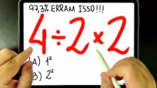 🔥 Para acertar essa EXPRESSÃO NUMÉRICA COM DIVISÃO E MULTIPLICAÇÃO tem que saber o PEMDAS!