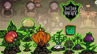 НОВЫЕ ОГОРОДЫ И РАСТЕНИЯ ВСЕ О НИХ - Dont Starve Together/DST/Reap what you Sow