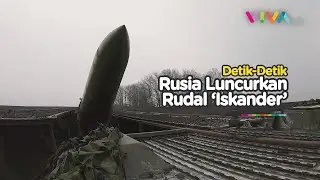 Prajurit Rusia Lontarkan Rudal Mematikan ke Arah Ukraina