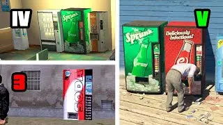 Vending Machine in GTA Games (Evolution)