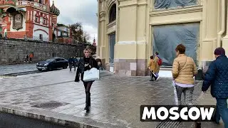 🇷🇺 [4K] Walking tour in MOSCOW | Famous Park of RUSSIA