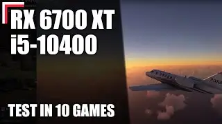 Intel Core i5-10400 + RX 6700 XT — Test in 10 Games! [1080p, 1440p, 4K]