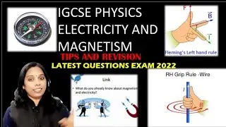 igcse physics |paper 42 electricity and magnetism | tips | revision | part 1