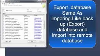 SQL SERVER - How do I import & export database in Sql server