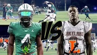 Must 👀 A Big Game For Two Powerhouses 🏋️ Miami Central Vs Lakeland 2024 🏈🔥