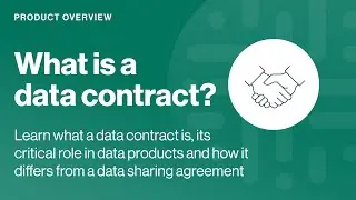 What is a data contract?