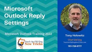 Microsoft Outlook Reply Settings