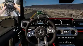 BeamNG Drive - Mercedes Benz G63 AMG W464 [Steering Wheel gameplay]