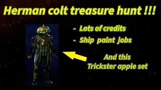 Elite Dangerous Odyssey. Herman Colt Treasure Hunt... Lots of Credits/ ship paint jobs and more.