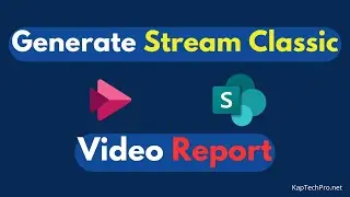 Stream Classic Video Report | Inventory Report