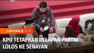 KPU: Ada 8 Partai yang Lolos Parlemen dari Hasil Pemilu 2024, Didominasi Golkar dan PDIP | Liputan 6