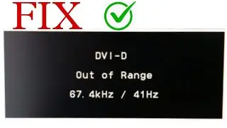 how to fix out of range monitor problem in windows [solved] 