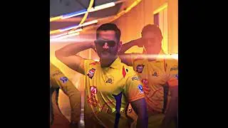 HUKUM X DHONI EDIT 💖👑 #edit #4kstatus #dhoni #hukumsong #csk