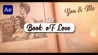 The Book of Love | Free After Effects Template |The Effects Guy | Quick Fix