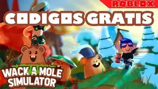 🔨 TODOS LOS CODIGOS DE WAKE A MOLE SIMULATOR ROBLOX 🔨 FUNCIONAN 🔨 CODIGOS ROBLOX GRATIS