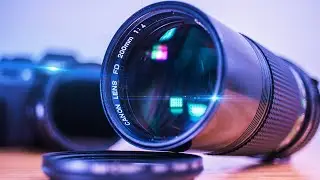 Vintage Prime Lens | Canon FD 200mm F4 | Can A 65$ Vintage prime Lens Be Any Good?