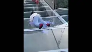 China Glass Bridge Funny Video ever.