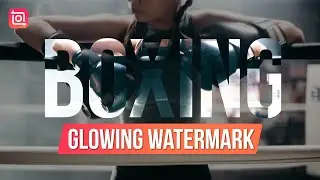 Glowing Text Effect Editing Tutorial with InShot |✨Glowing Watermark