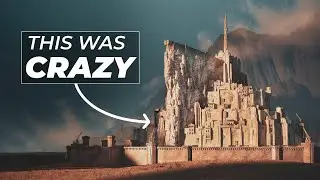 Building Minas Tirith From Scratch! | Full Time lapse | Unreal Engine 5 + 3ds Max