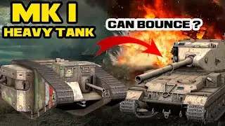 The Legend is Back . Can Mk I Heavy Tank  bounce FV 183 ?