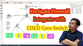 Fortigate Firewall Integrate with CISCO Switch