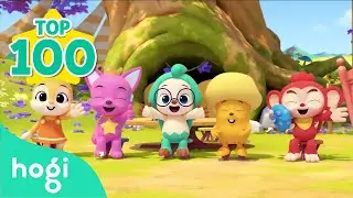 [🎵TOP100] Kids' Favorite Songs｜Boo Boo Song + More｜Hogi Pinkfong