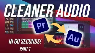 How to get Clean Audio | Adobe Premiere Pro and Audition | NOISE REDUCTION - Part 1 