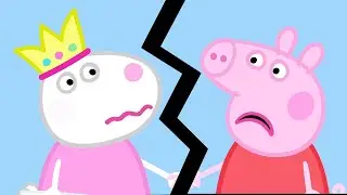 Peppa Is Sad Suzie is Moving Away! 😢 Female Friendship 🐷  We Love Peppa Pig