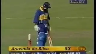 Aravinda DeSilva 66 vs India 1996 WORLD CUP