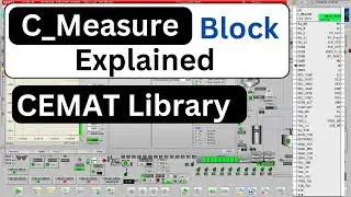 PCS7 CEMAT C_MEASURE Block Explained