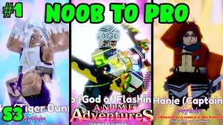 EP. #1 Noob To Pro S3 | First Mythical Trait And Meta Unit  In Anime Adventures