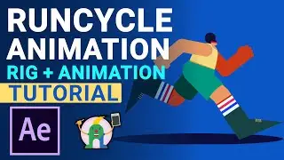 Run Cycle Animation in After Effects | Animation Tutorial